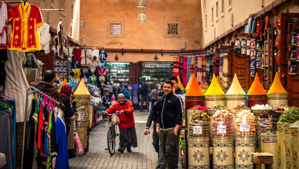 Morocco spice shop