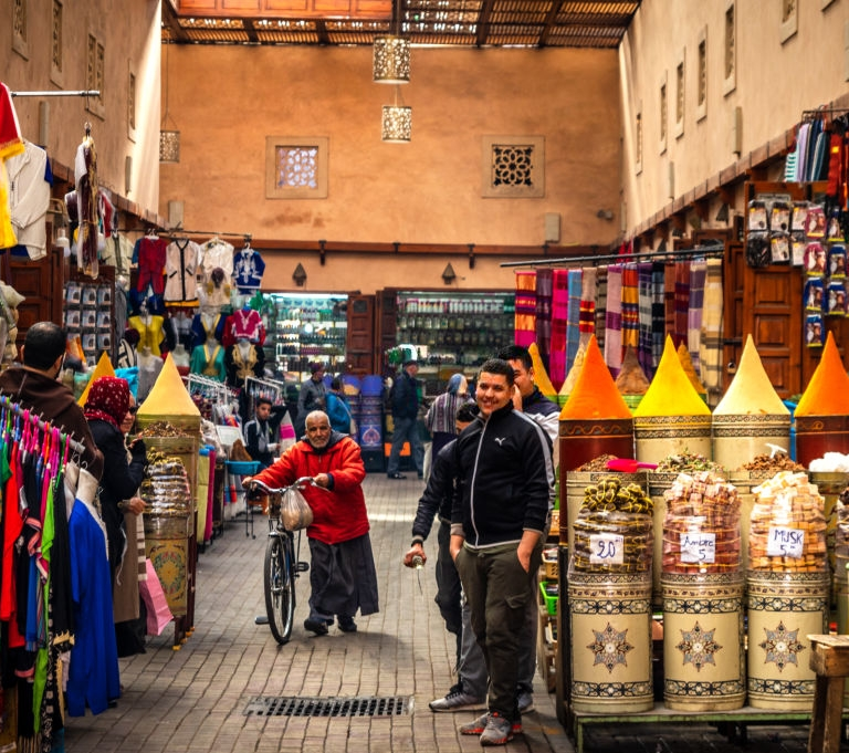 Morocco spice shop