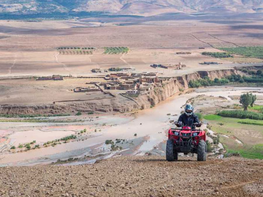 Agafay desert quad bike tour from Marrakech
