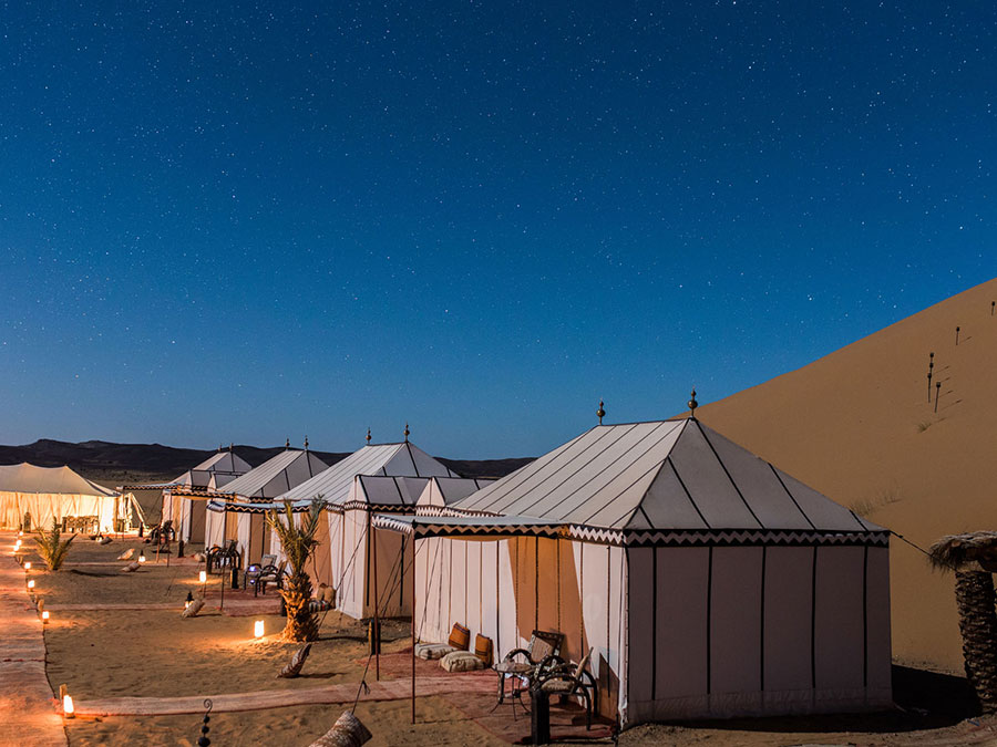 Merzouga Sahara desert camp