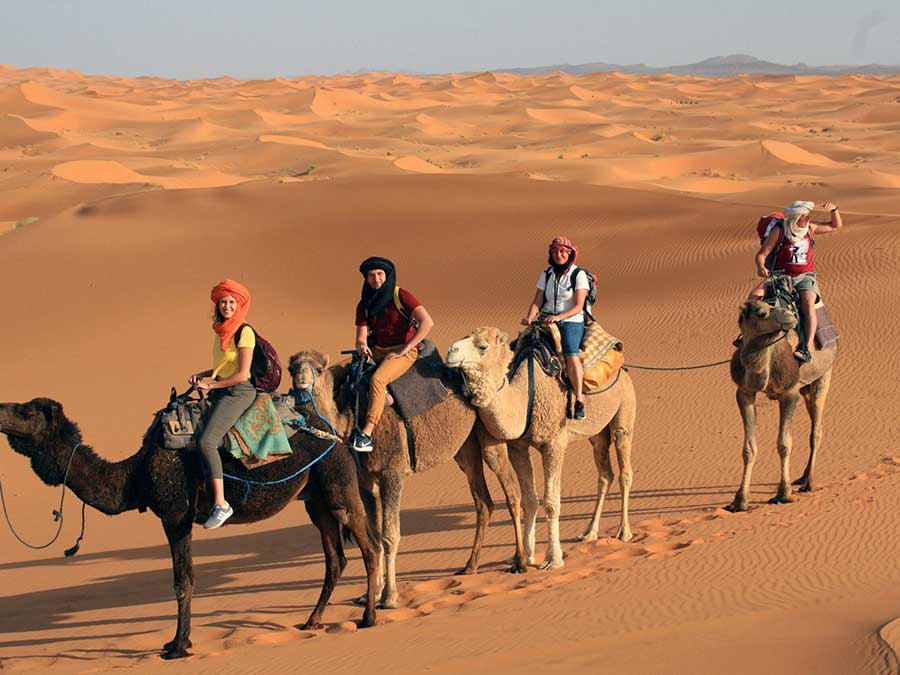 Morocco Sahara desert tour from Marrakech to Merzouga 4 days