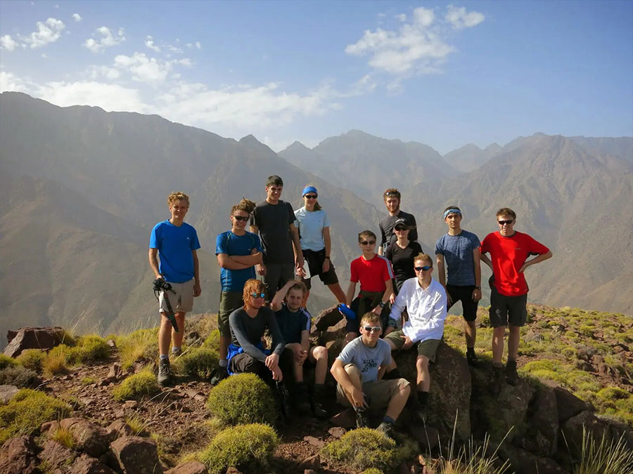 Trekking in the High Atlas Mountains
