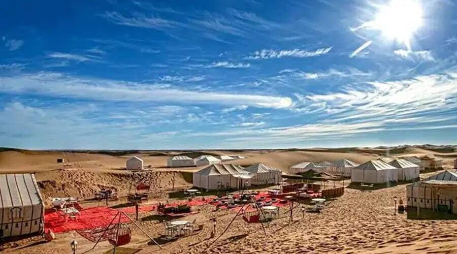 Erg Chigaga luxury Sahara desert camp