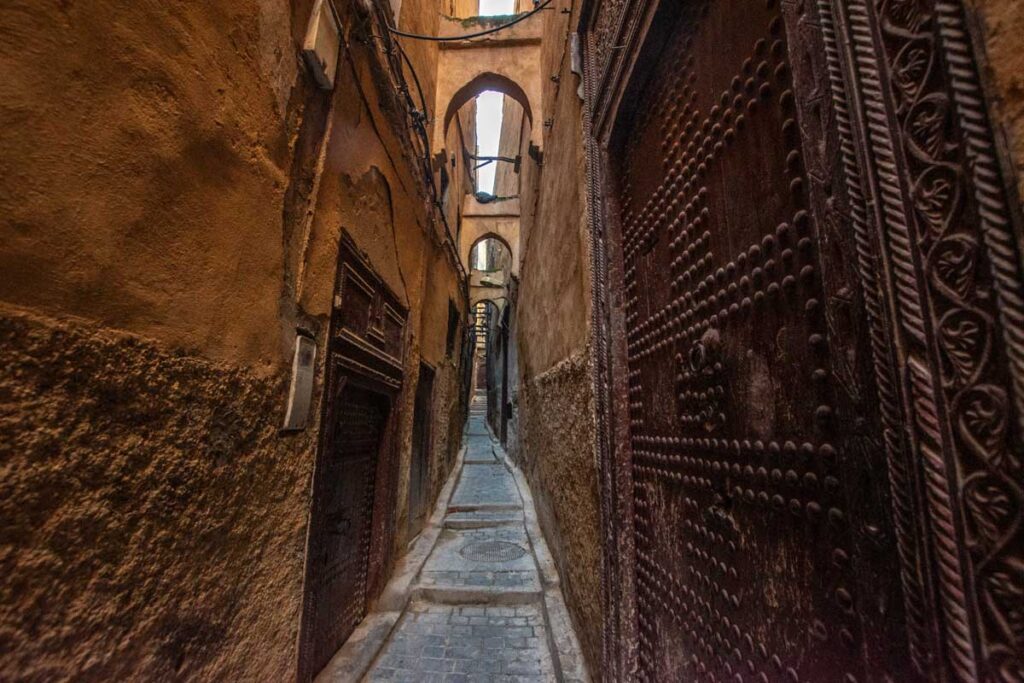 Morocco Medina tiny street