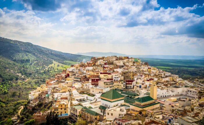 Moulay Driss sacred hilled town