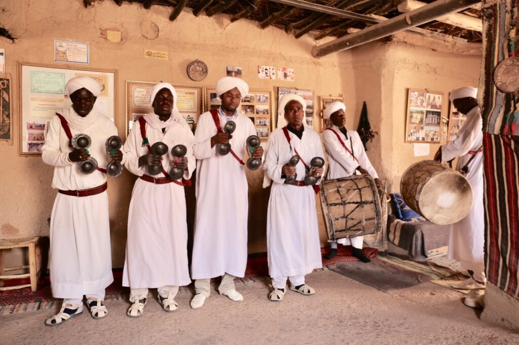 Gnawa Musicians in Khamlia Village near Merzouga