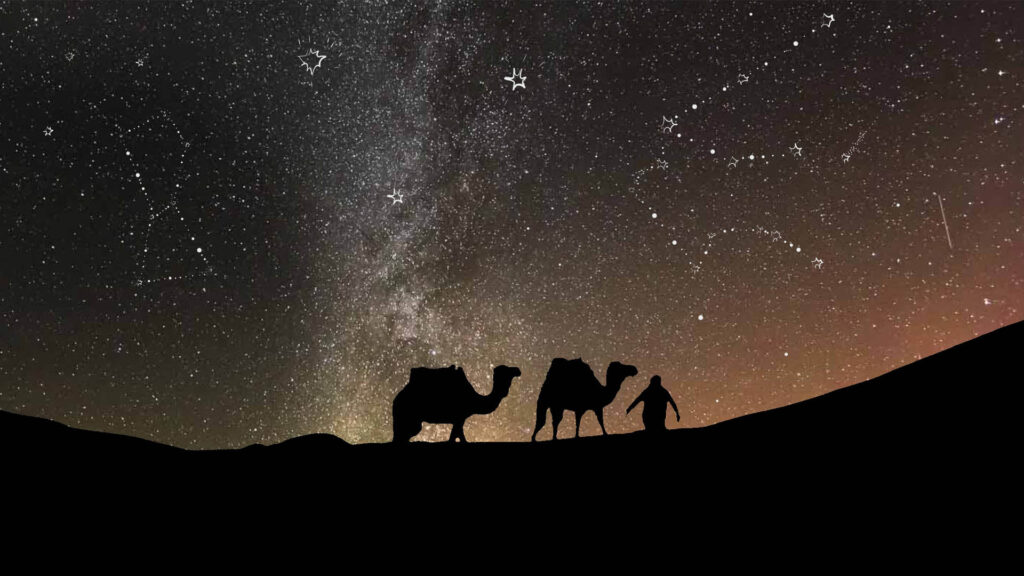 Stargazing in Morocco Sahara Desert