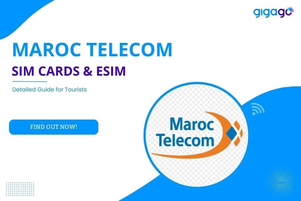 Maroc Telecom SIM and eSIM for tourists—widest Morocco coverage